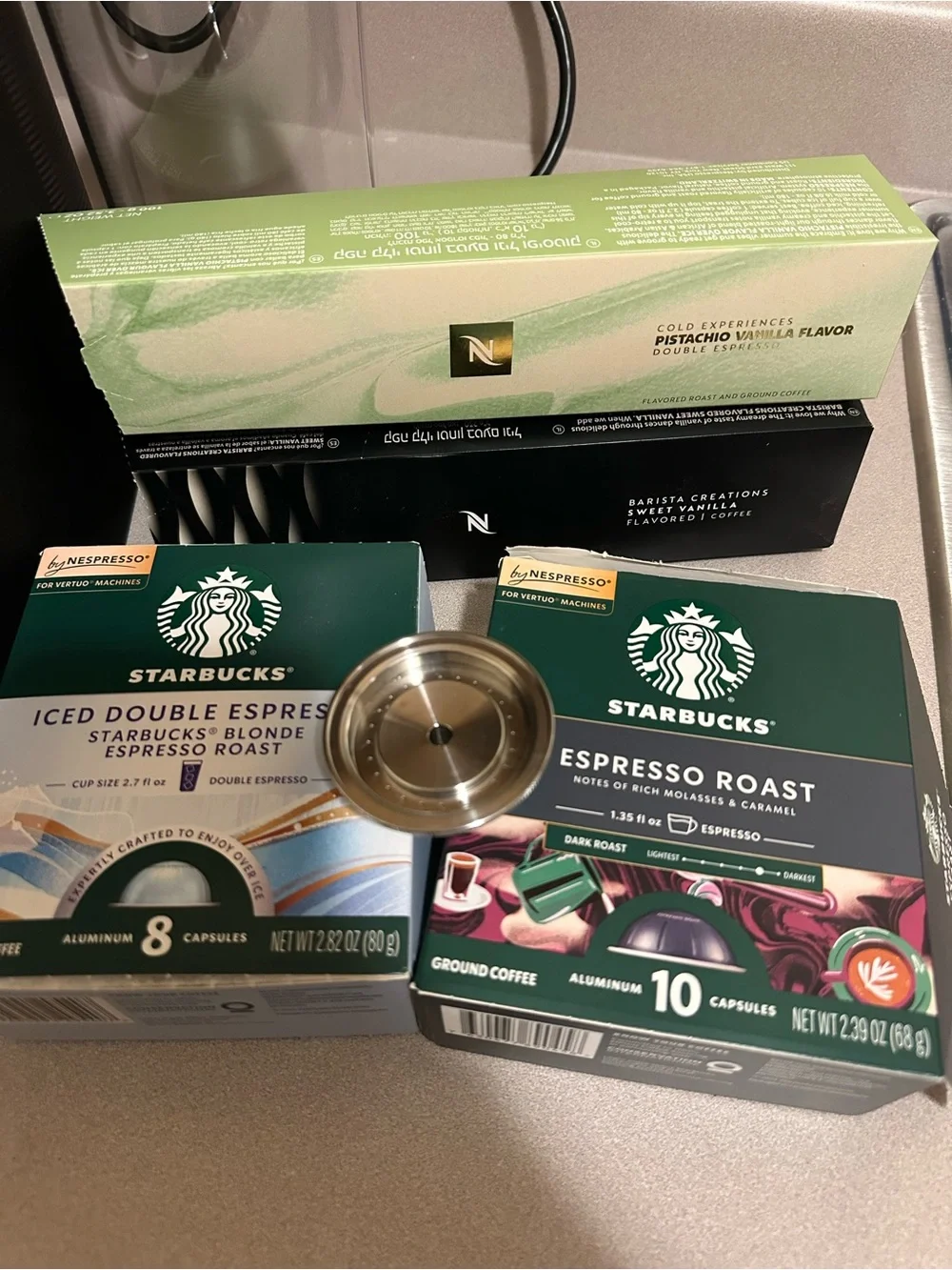 Nespresso VertuoPlus Deluxe Espresso Machine